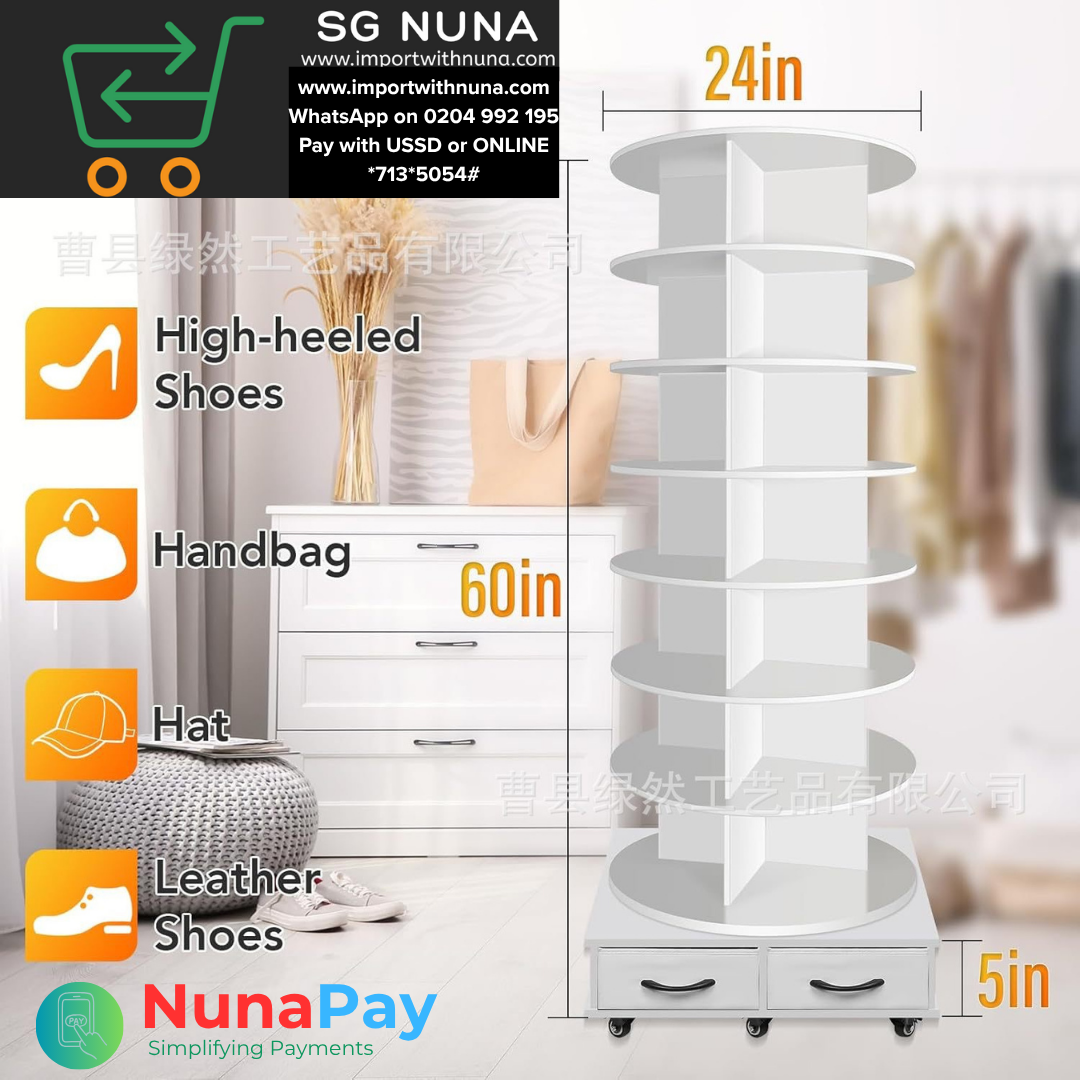 Rotating Shoe Rack - Image 5