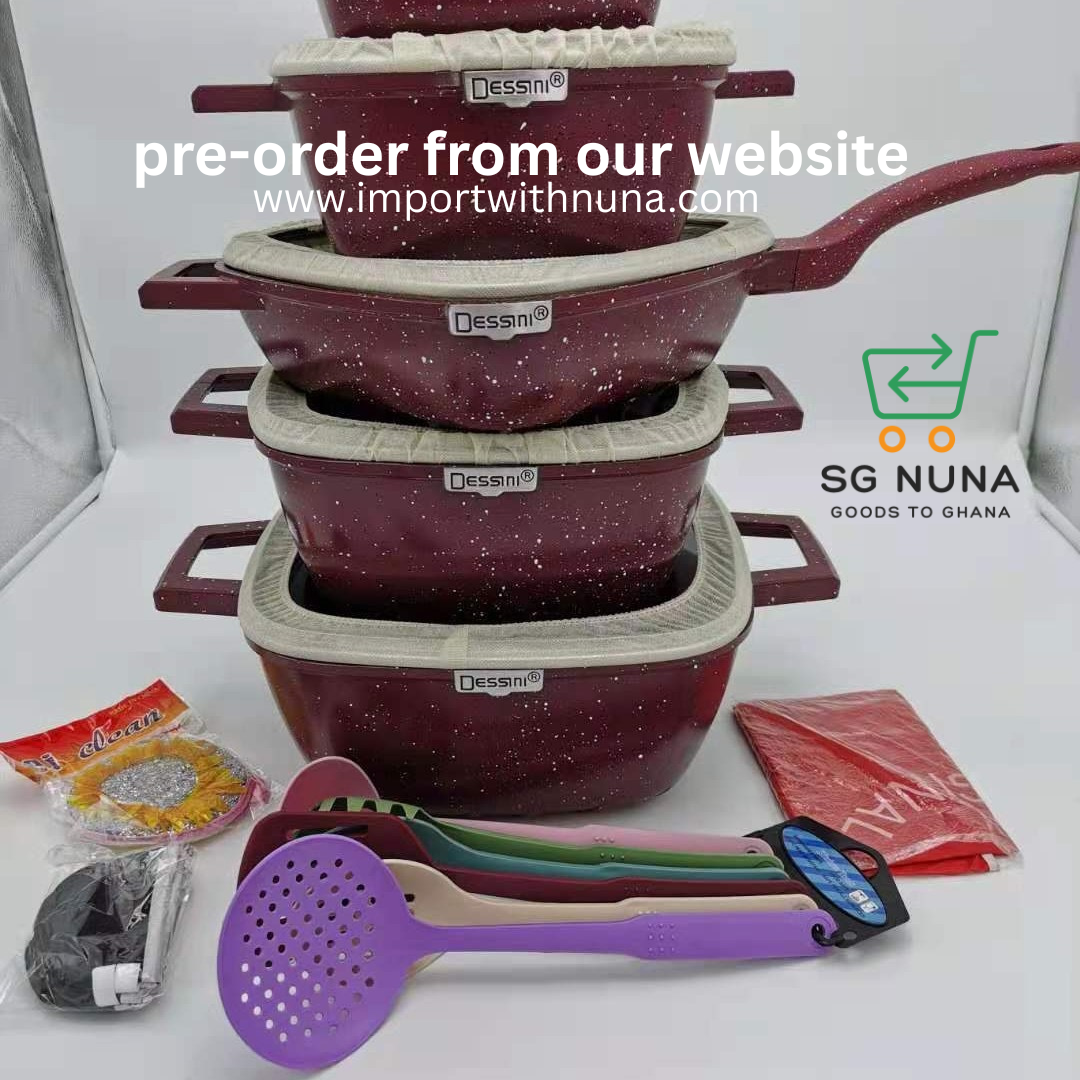 Die-Cast Non-Stick Aluminum Cookware Set - Image 2